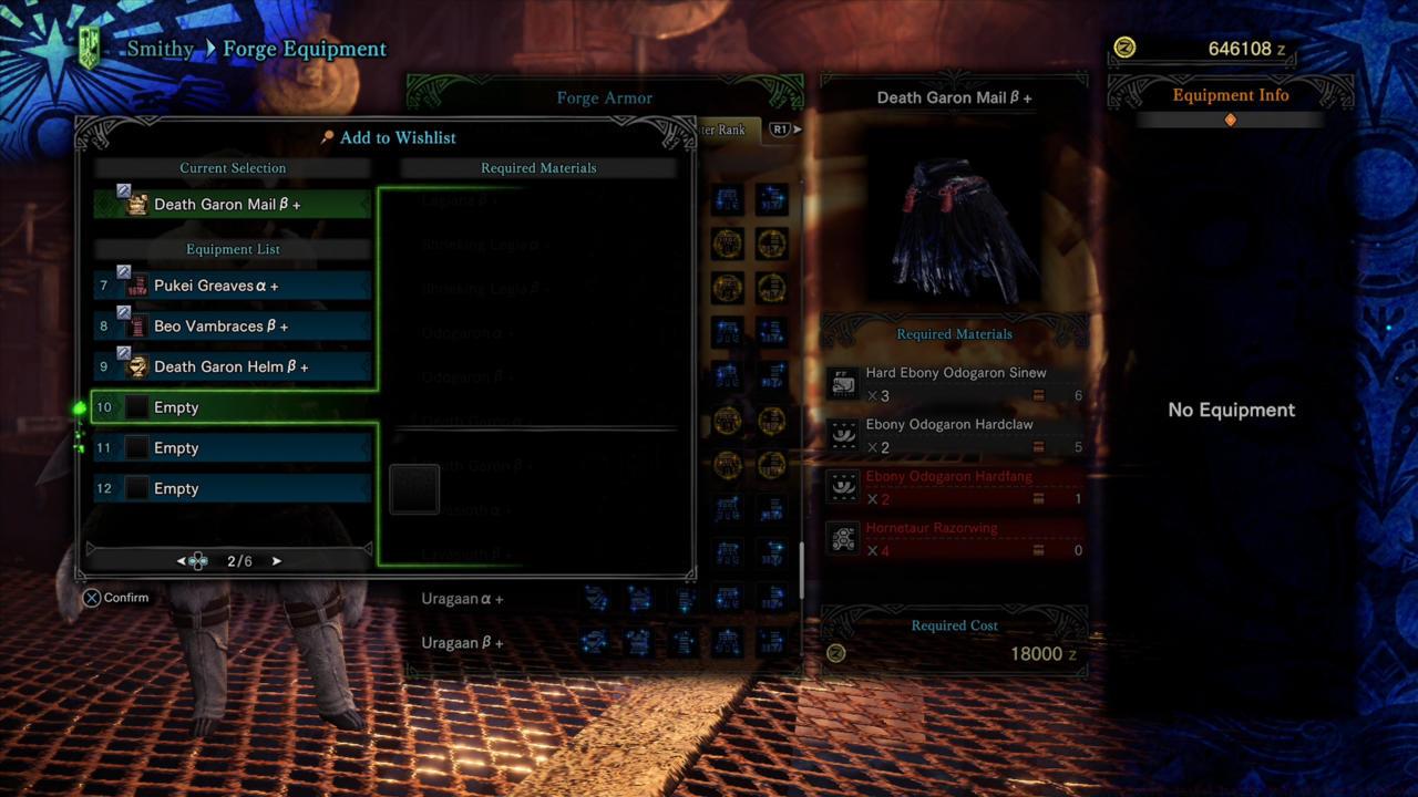 The Wishlist Is A Great Way To Keep Track Of What You Need To Collect